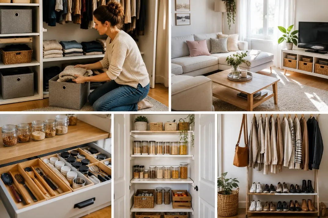 Rangement maison : idées simples pour un intérieur plus léger